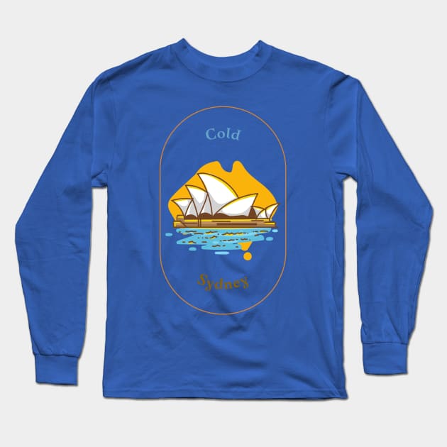 Cold Australia Long Sleeve T-Shirt by soubamagic